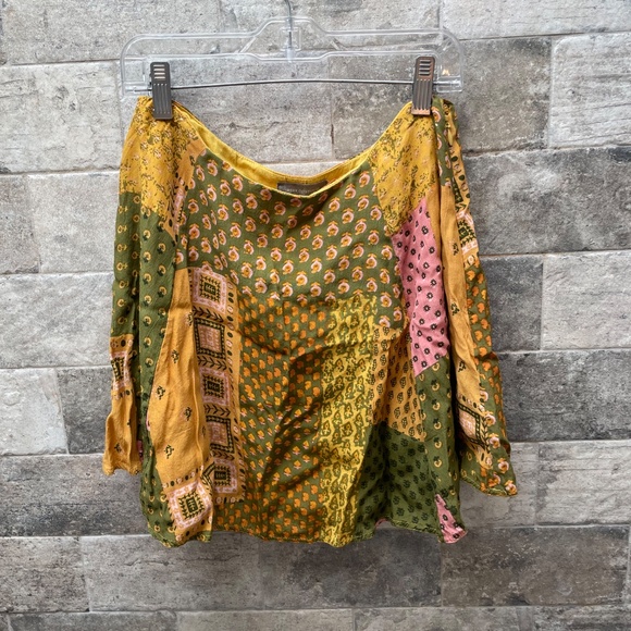 ❤️ URBAN OUTFITTERS PATCHWORK SKIRT SIZE SMALL - Picture 4 of 4